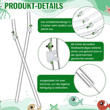 Laden Sie das Bild in den Galerie-Viewer, Strohhalme aus farbigem Glas