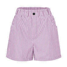 Laden Sie das Bild in den Galerie-Viewer, Locker lässige gestreifte Shorts