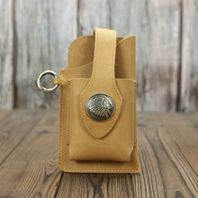 Laden Sie das Bild in den Galerie-Viewer, Multifunktionale Handytasche aus Leder
