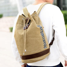 Laden Sie das Bild in den Galerie-Viewer, Große Kapazität und Kordelzug Rucksack