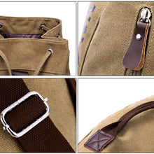 Laden Sie das Bild in den Galerie-Viewer, Große Kapazität und Kordelzug Rucksack