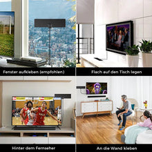 Laden Sie das Bild in den Galerie-Viewer, 2022-Upgrade DIGITALE HDTV-ANTENNE 4K