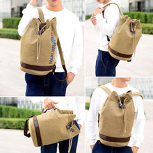 Laden Sie das Bild in den Galerie-Viewer, Große Kapazität und Kordelzug Rucksack