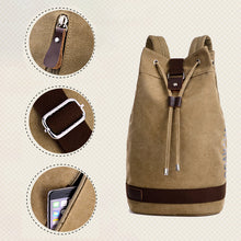 Laden Sie das Bild in den Galerie-Viewer, Große Kapazität und Kordelzug Rucksack