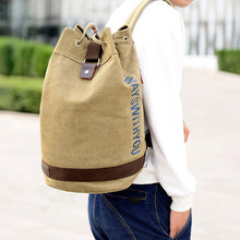 Laden Sie das Bild in den Galerie-Viewer, Große Kapazität und Kordelzug Rucksack