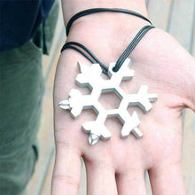 Laden Sie das Bild in den Galerie-Viewer, 18-in-1 Edelstahl Schneeflocken Multi-tool