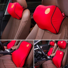 Laden Sie das Bild in den Galerie-Viewer, Beste Autokopfstützen mit Rückenkissen