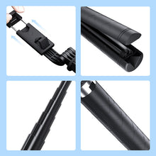 Laden Sie das Bild in den Galerie-Viewer, Selfie-Stick mit LED-Aufhelllicht