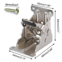Laden Sie das Bild in den Galerie-Viewer, Klappbares Tischbeinscharnier