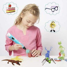 Laden Sie das Bild in den Galerie-Viewer, 3D-Druckstift mit 5m Filament für Kinder und Erwachsene