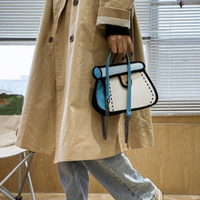 Laden Sie das Bild in den Galerie-Viewer, 2D Niedliche Karikatur-Umhängetasche