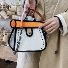 Laden Sie das Bild in den Galerie-Viewer, 2D Niedliche Karikatur-Umhängetasche