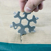 Laden Sie das Bild in den Galerie-Viewer, 18-in-1 Edelstahl Schneeflocken Multi-tool