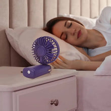 Laden Sie das Bild in den Galerie-Viewer, Tragbarer elektrischer Handventilator