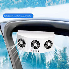 Laden Sie das Bild in den Galerie-Viewer, Solarbetriebener Fahrzeugabluftventilator