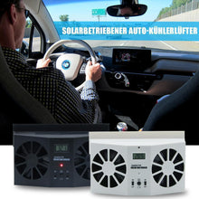 Laden Sie das Bild in den Galerie-Viewer, Solarbetriebener Auto-Kühlerlüfter