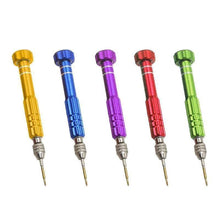 Laden Sie das Bild in den Galerie-Viewer, 5 in 1 Präzision Torx-Schraubendreher-Magnetsatz Handy-Uhr-Reparatur-Werkzeugsatz