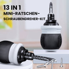 Laden Sie das Bild in den Galerie-Viewer, 13 in 1 Mini-Ratschen-Schraubendreher-Kit