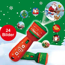 Laden Sie das Bild in den Galerie-Viewer, Weihnachten Leuchtende Taschenlampe-Projektorlampe