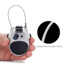 Laden Sie das Bild in den Galerie-Viewer, Tragbares diebstahlsicheres teleskopisches Drahtschloss