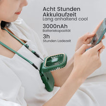 Laden Sie das Bild in den Galerie-Viewer, Faltbarer kleiner Schreibtischventilator