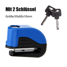 Laden Sie das Bild in den Galerie-Viewer, Bremsscheibenschloss Alarm für Motorrad und Fahrrad