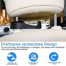 Laden Sie das Bild in den Galerie-Viewer, Auto Kopfstütze Haken ( 2er im Set, Normal/ Mit Licht )