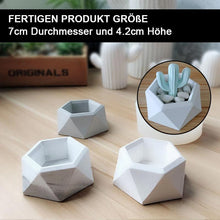 Laden Sie das Bild in den Galerie-Viewer, Silikon Blumentopf Formen