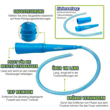 Laden Sie das Bild in den Galerie-Viewer, Vent-Staubsaugerschlauch für Waschmaschine und Trockner, Fusseln entfernen
