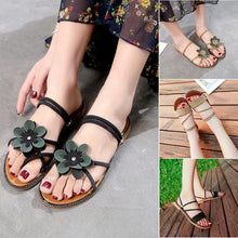 Laden Sie das Bild in den Galerie-Viewer, Sandalen mit niedrigem Absatz