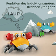 Laden Sie das Bild in den Galerie-Viewer, krabbelndes Krabbenspielzeug für Kinder