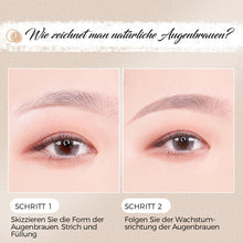 Laden Sie das Bild in den Galerie-Viewer, Wasserdichter Augenbrauenstift aus Holz (12 Stück)
