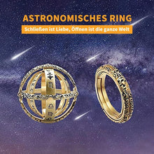 Laden Sie das Bild in den Galerie-Viewer, Astronomisches Ring - Schließen ist Liebe, Öffnen ist die ganze Welt