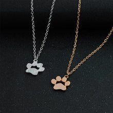 Laden Sie das Bild in den Galerie-Viewer, Süße Hundepfötchen Halskette