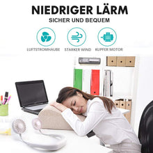 Laden Sie das Bild in den Galerie-Viewer, Tragbarer zwei- Köpfe Ventilator