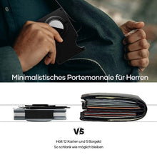 Laden Sie das Bild in den Galerie-Viewer, Herren-Kartenhalter aus Metall und Aluminium