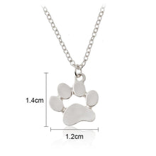 Laden Sie das Bild in den Galerie-Viewer, Süße Hundepfötchen Halskette