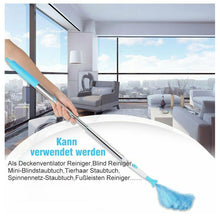 Laden Sie das Bild in den Galerie-Viewer, 360° Drehrung Einstellbare Elektrische Feder Duster mit 2 Duster Köpfe