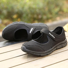 Laden Sie das Bild in den Galerie-Viewer, Vintage & Lässige Wolken-Spazieren MaryJane Halbschuhe