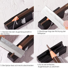 Laden Sie das Bild in den Galerie-Viewer, Wasserdichter Augenbrauenstift aus Holz (12 Stück)