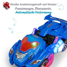 Laden Sie das Bild in den Galerie-Viewer, Transformieren Dinosaurier LED Auto (zufÀllige Farbe)