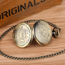 Laden Sie das Bild in den Galerie-Viewer, "To My Son" Quarz-Taschenuhr