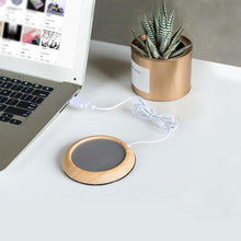 Laden Sie das Bild in den Galerie-Viewer, BEQUEE USB Getränkewärmer Elektrischer Untersetzer Wärmer für Büro/Zuhause