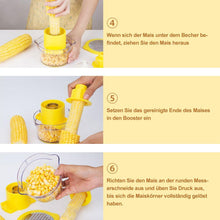 Laden Sie das Bild in den Galerie-Viewer, Schälmaschine für Mais aus Edelstahl