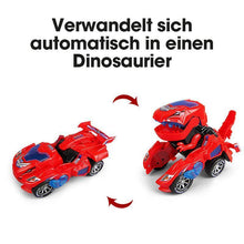 Laden Sie das Bild in den Galerie-Viewer, Transformieren Dinosaurier LED Auto (zufÀllige Farbe)