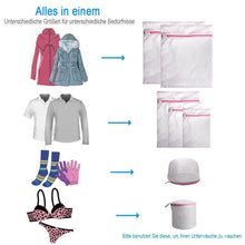 Laden Sie das Bild in den Galerie-Viewer, Anti-Wickel Wäschetasche, 7 Stücke