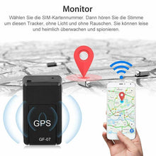 Laden Sie das Bild in den Galerie-Viewer, GPS Tracker, Magnet Mini GPS Locator Anti-Thief GPS Tracker
