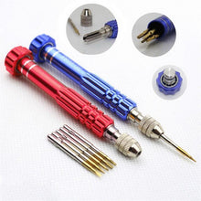 Laden Sie das Bild in den Galerie-Viewer, 5 in 1 Präzision Torx-Schraubendreher-Magnetsatz Handy-Uhr-Reparatur-Werkzeugsatz