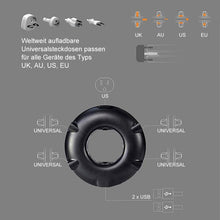Laden Sie das Bild in den Galerie-Viewer, Universal Reise Steckdosenleiste