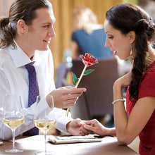 Laden Sie das Bild in den Galerie-Viewer, Blüte Ewige 24K Gold Rose